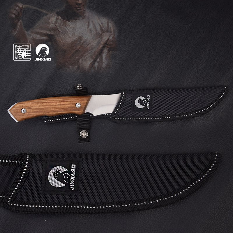 He's carrying a camper's tactical knife