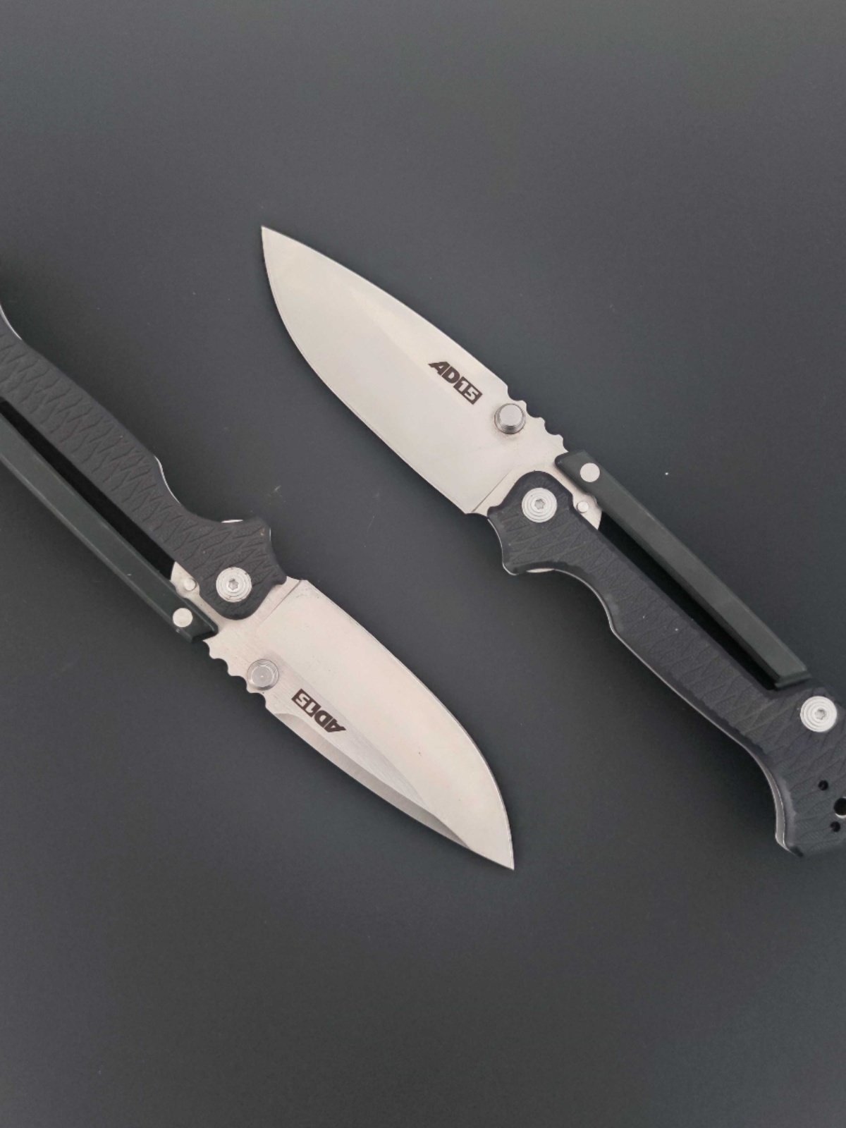 FOR EXPORT TO THE U.S. COLD STEEL, AD15 STOCK, OLD POCKET KNIFE FOLDING, OUT-OF-DOOR DELIVERY, FISHING CAMP