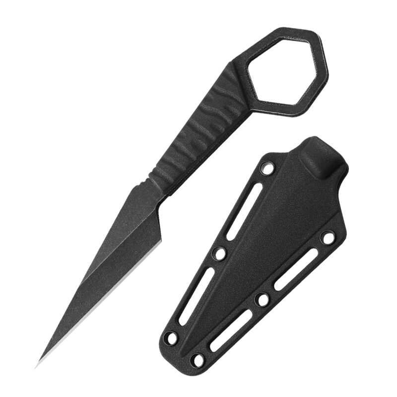 The black bee's out-of-the-house knife is very sharp and he's carrying a fruit knife and a field cooker