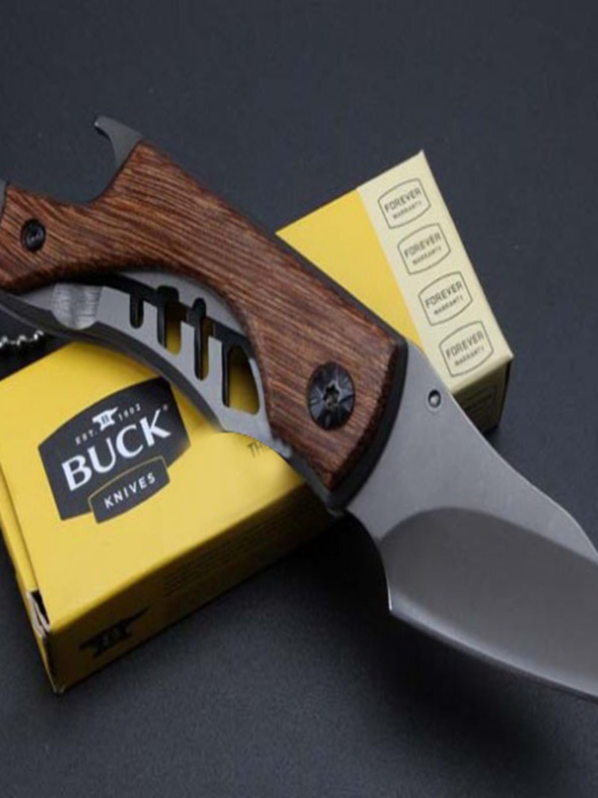 OPEN-AIR STAINLESS STEEL X65, MULTI-PURPOSE, HIGH-STRENGTH MINI-ARMOUR KNIFE, CAMPING AND FOLDING