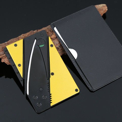 Net-red credit card folder, multi-purpose card knife, folded card knife, tool card, gift card