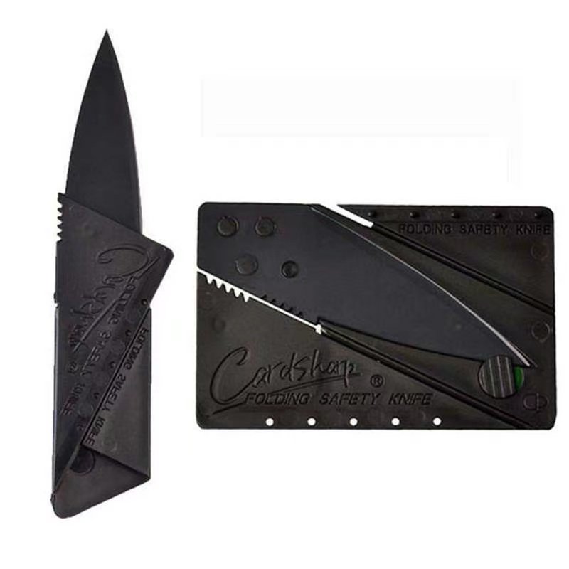 Net-red credit card folder, multi-purpose card knife, folded card knife, tool card, gift card