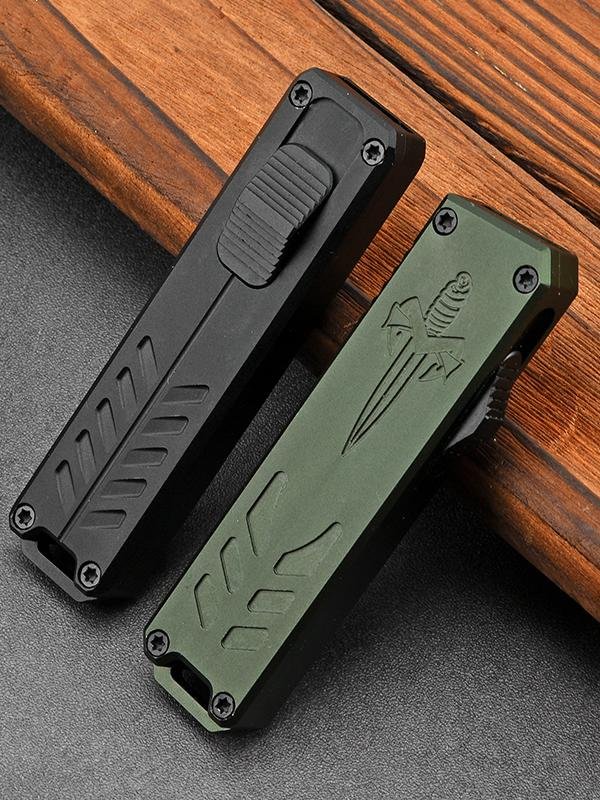 EDC COMES STRAIGHT OUT OF THE ART KNIFE, AND THE POCKET KNIFE OPENS THE BOX WITH A LITTLE ALUMINUM ALLOY