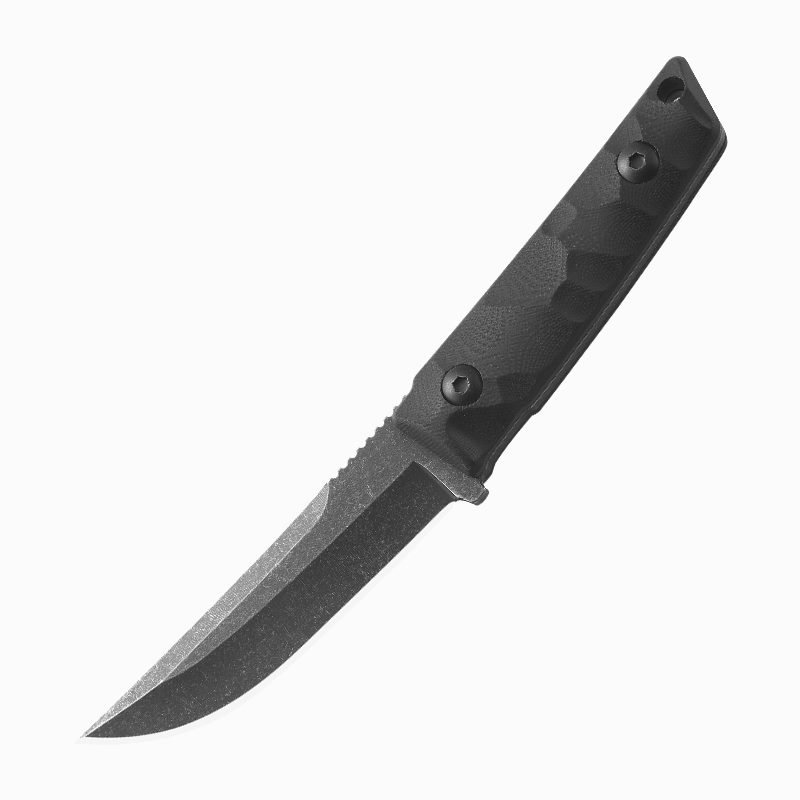 AN OUTDOOR MULTI-PURPOSE G10 FRUIT KNIFE WITH A HIGH DEGREE OF HARDNESS AND A FIELD VEHICLE WITH A BODY-PROTECTED KNIFE FOR CAMPING KNIVES