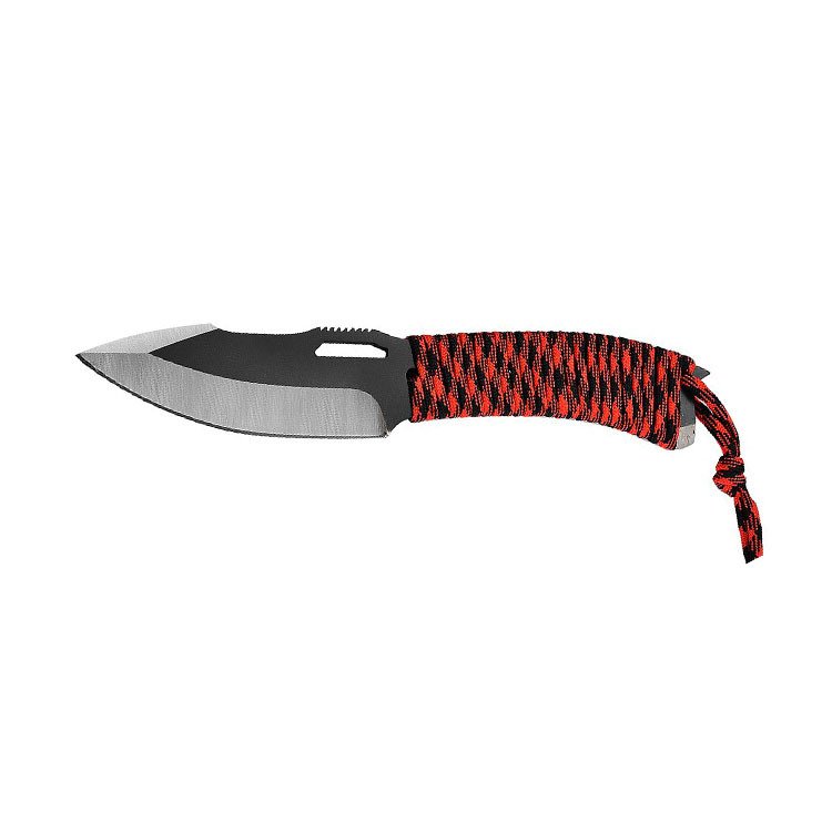 A small straight knife with a field knife with a high-level field survival knife