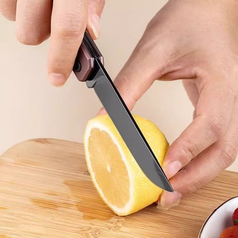 Sunin Army Engineer Camp Knife Collapse Fruit Knife, High Hardness Outdoor Knife, Multifunctional Express Knife 1249