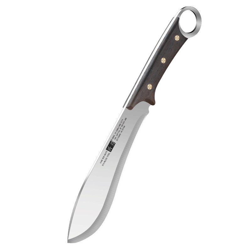 The exterior Machete Machete Cracker sets camp cooks with a knife cutter and a bone cutter