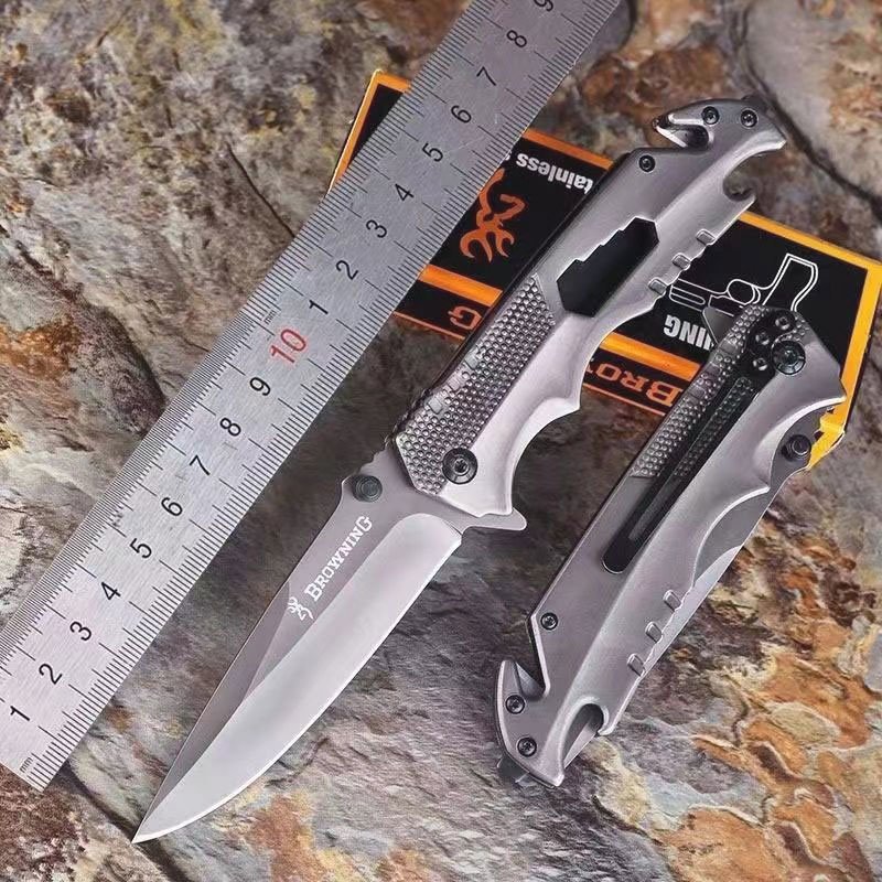 Folding knife, camping for a high-strength military knife, multi-purpose field knife