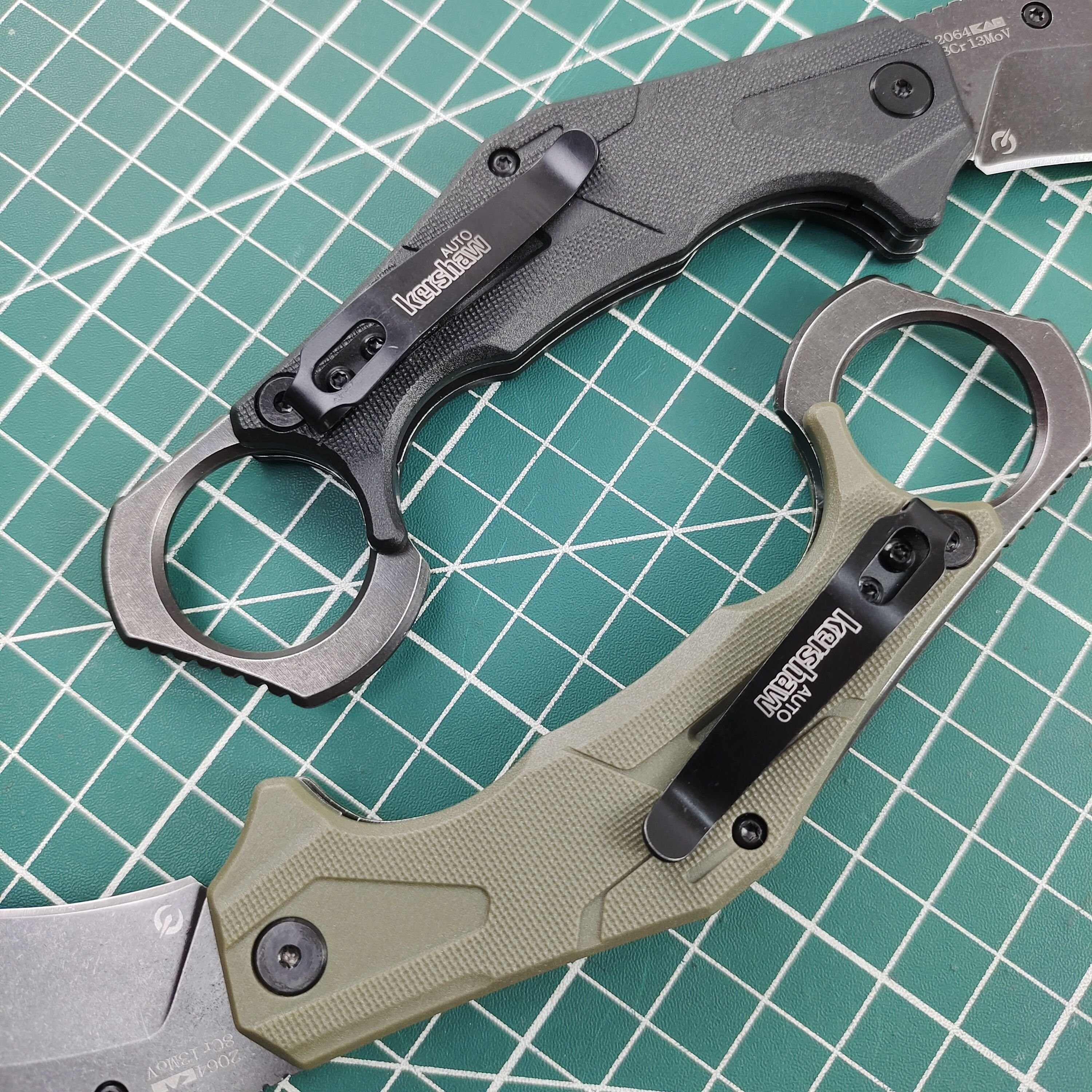 Casoo's 2064 folding claw blades, sharp and sharp, and camping with a small protection knife and a fruit knife