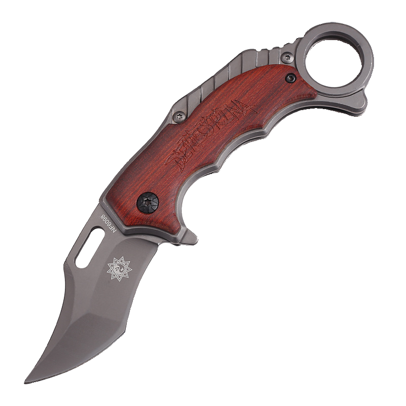 An outdoor cleaver, a tactical knife, a high-hard field for survival