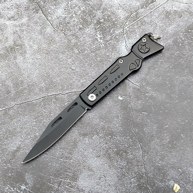 Camping mini-cubs open a box of machete-capable, stainless steel-high-hards for family