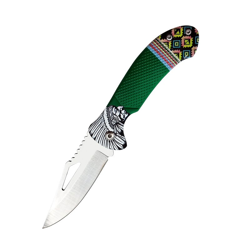 Camping mini-cubs open a box of machete-capable, stainless steel-high-hards for family