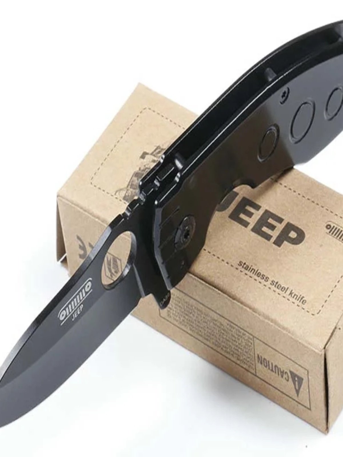 An outdoor folding knife, a high-string blade, a sharp knife, and a fruit knife with it