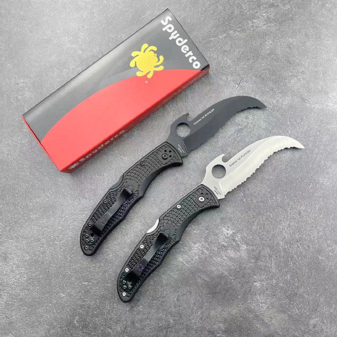 spiderc12 outdoor camping multipurpose folding knife sets