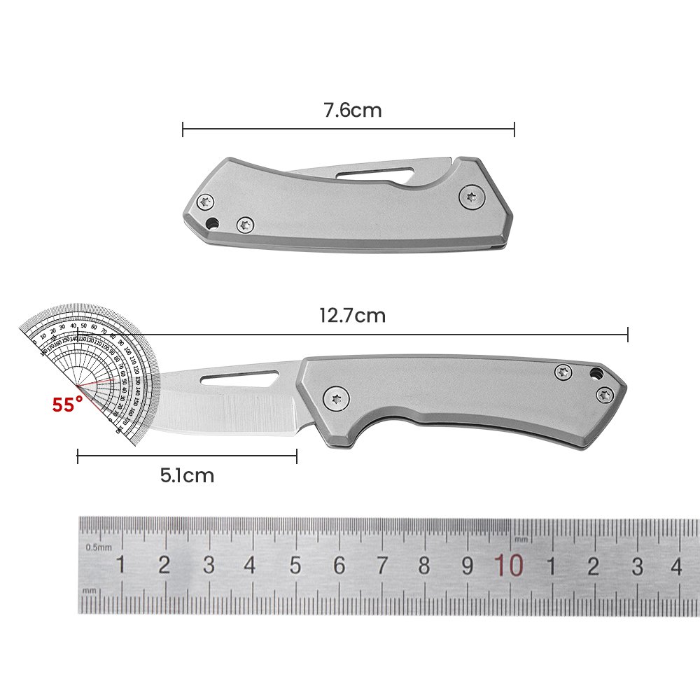 Alloy steel folds a fruit knife, a sharp knife, a knife to the knife, a high-strength hand to the cleaver