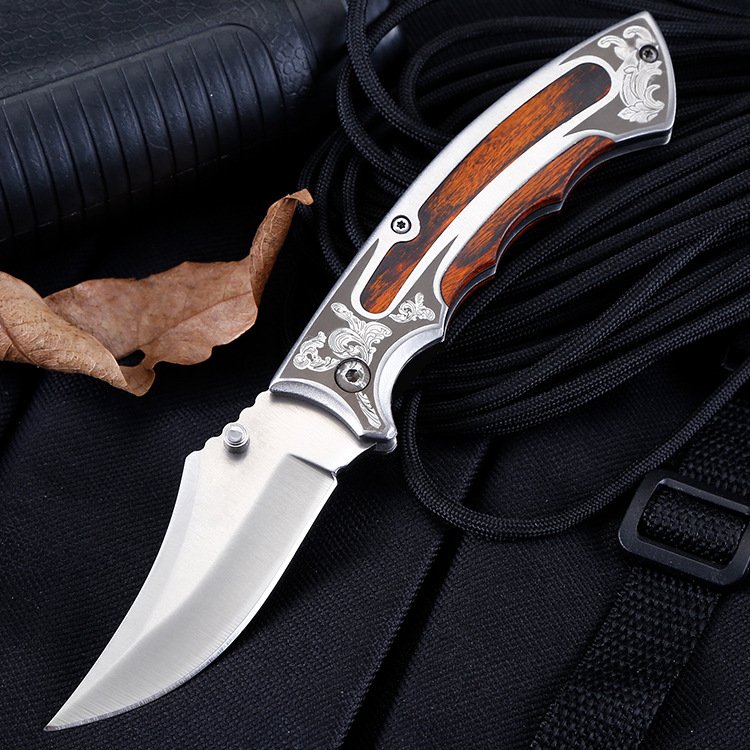High-quality fruit knife folding knife, camping for a high-hard multi-purpose detached knife