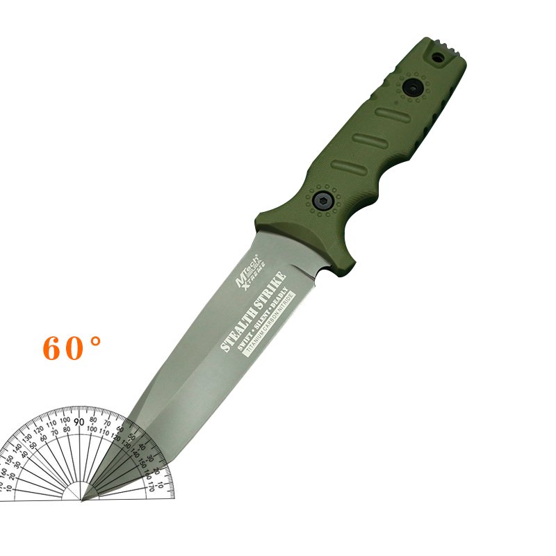 Straight-on-out, sharp, sharp-for-living-fish camping, with a small, field-dividing knife