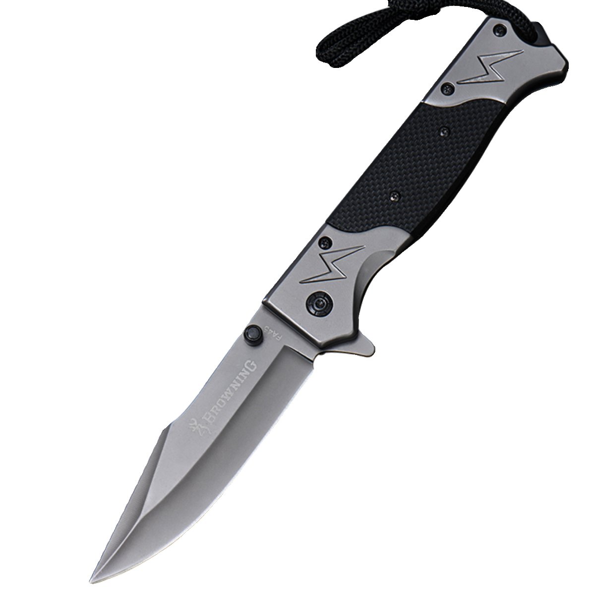 An outdoor folding knife, a high-string blade, a sharp knife, and a fruit knife with it