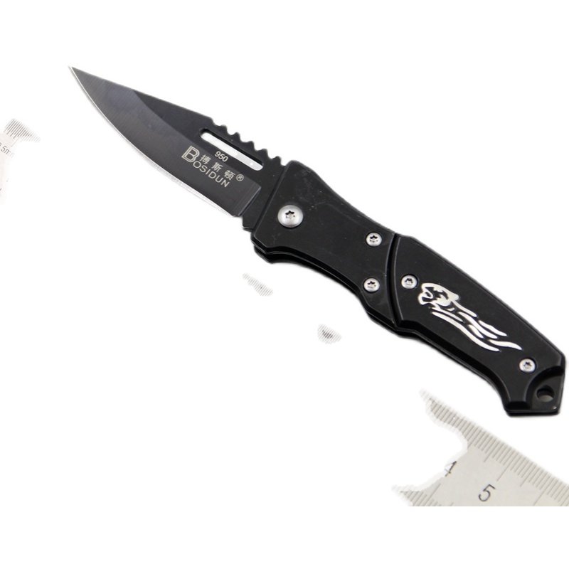 Boston's 950 folded fruit knife, camping with stainless steel knife, lady's self-defense knife, peeling knife