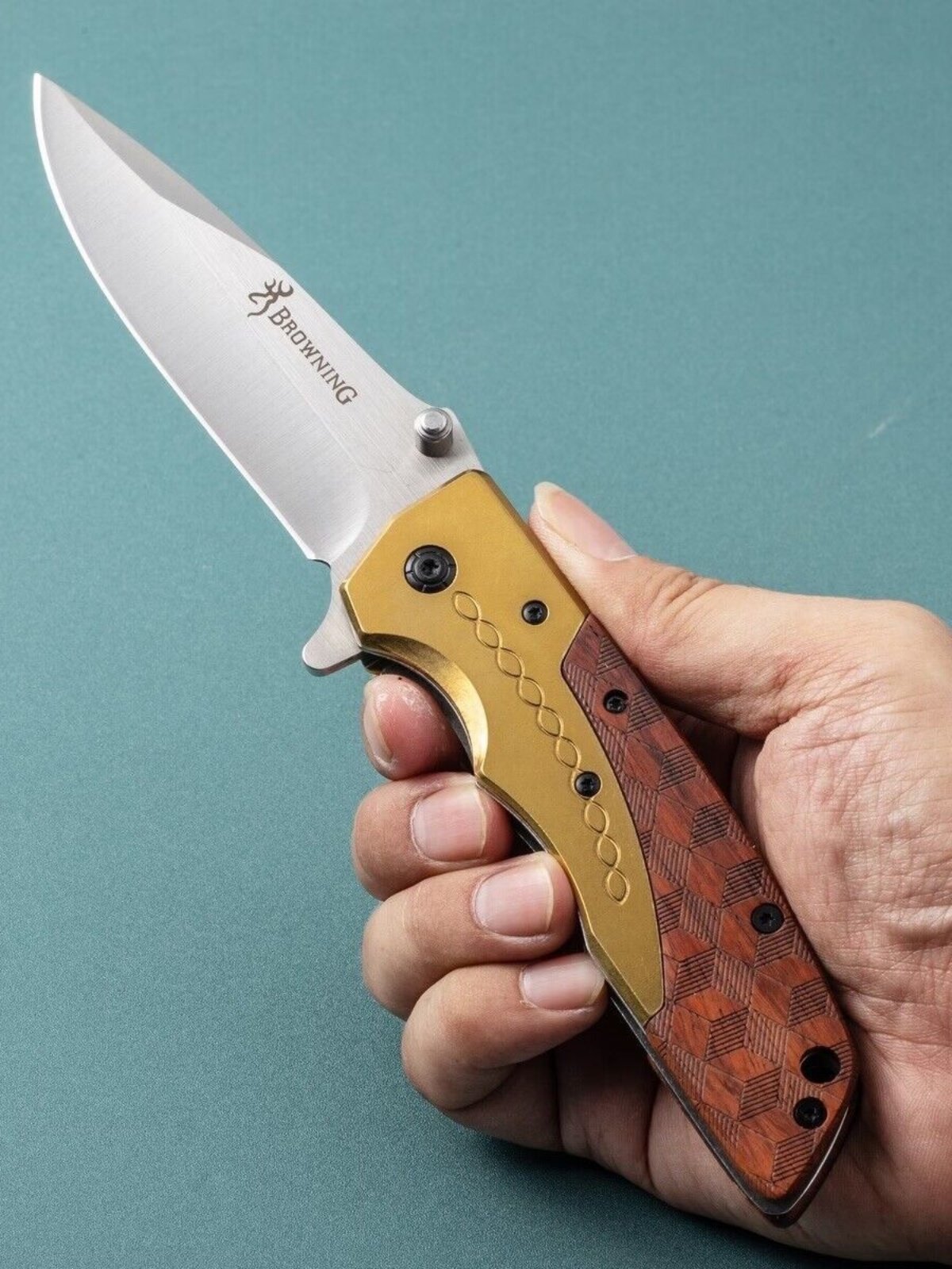 He went to camp with a knife to survive