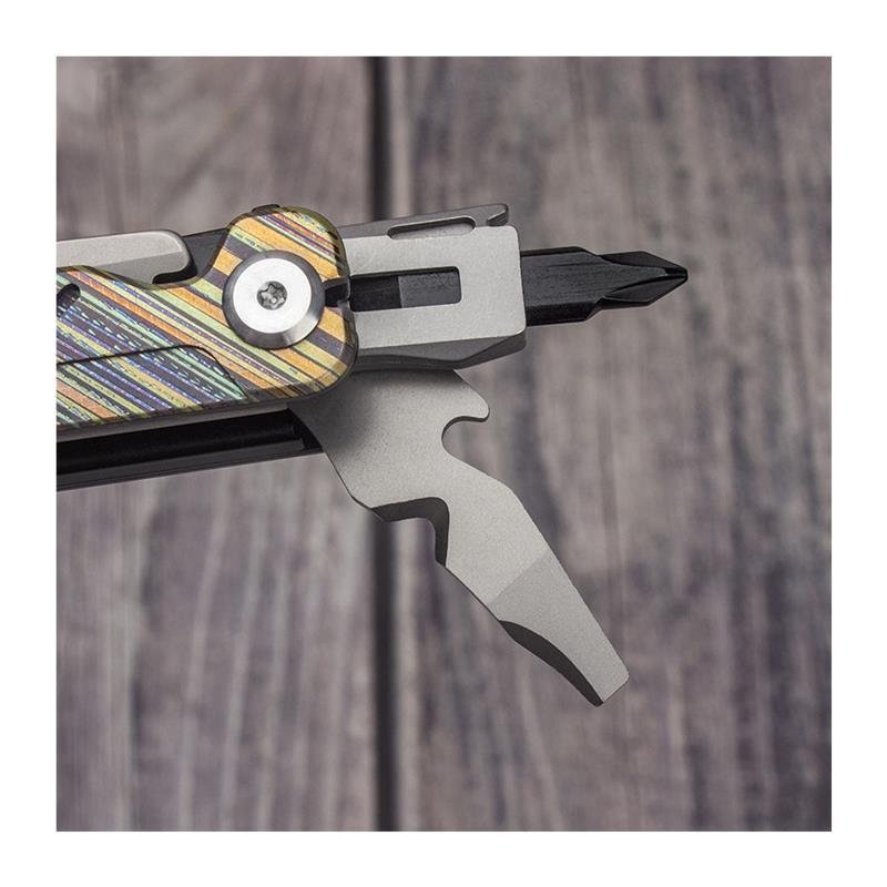 NEW ARK TITANIUM ALLOY SET OF 2024 CNC HIGH HARD MULTI-PURPOSE FOLDING TOOL TORQUE KNIFE