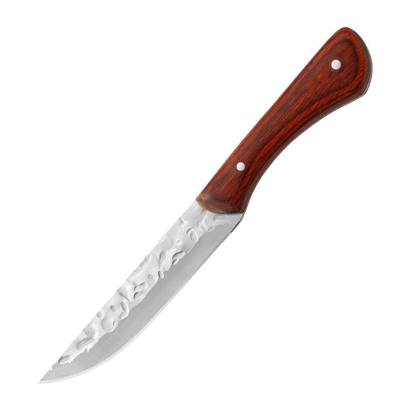 In the outdoors, there's a lot of small knives used for the home with a stainless steel knife and a swirl on the side