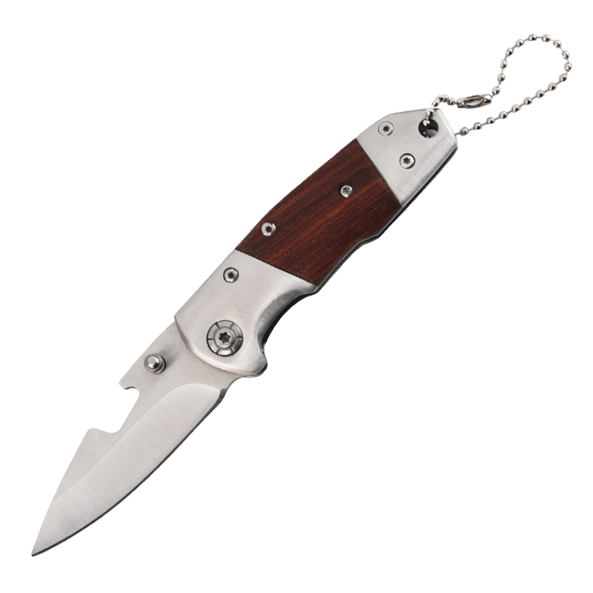 The stainless Iron Thunder's folding knife in the field carries a multi-purpose, multi-purpose, defensive knife for survival