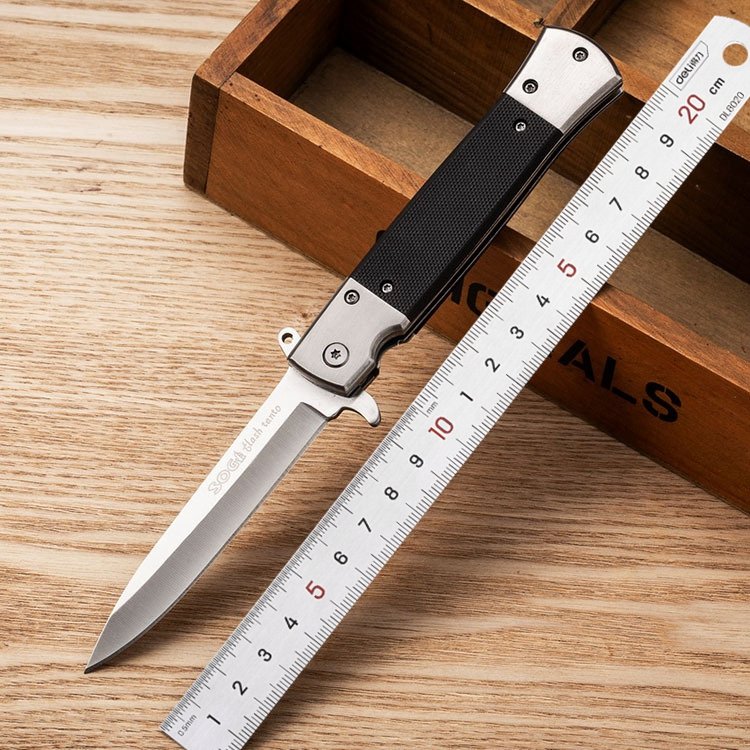 A multi-purpose, high-heavy folding knife with a mini-slash field fruit knife