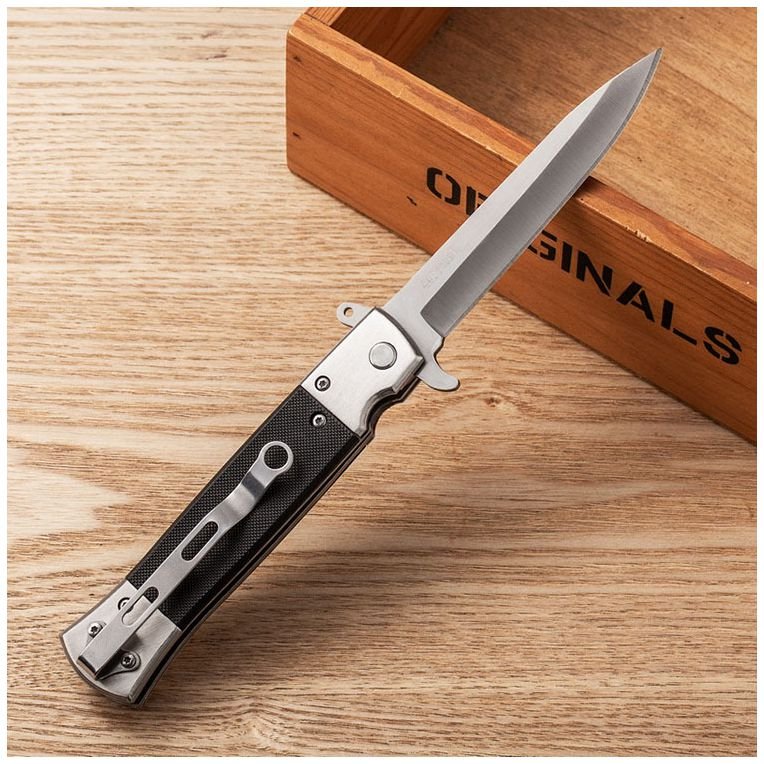 A multi-purpose, high-heavy folding knife with a mini-slash field fruit knife