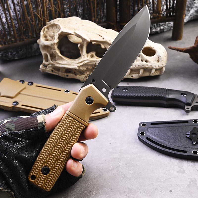 THE OPEN-AIR KNIFE, THE HIGH-HARD K-SHELL KNIFE, THE MULTI-FUNCTIONAL BLADE