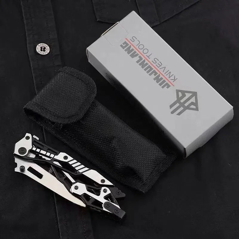 A small knife with a high-strength fruit knife and a cold weapon knife with a sharp outside knife