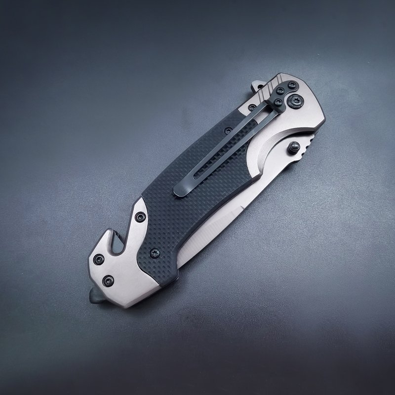 browning's little knife folder g10 handlers camping with a fruit knife and a field knife