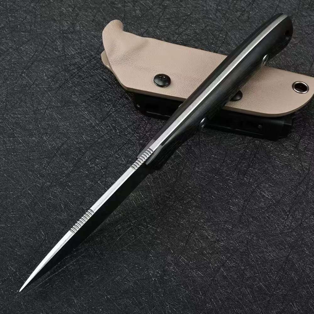 IT'S A SMALL, STRAIGHT KNIFE, A K-BARBED FIELDING TOOL