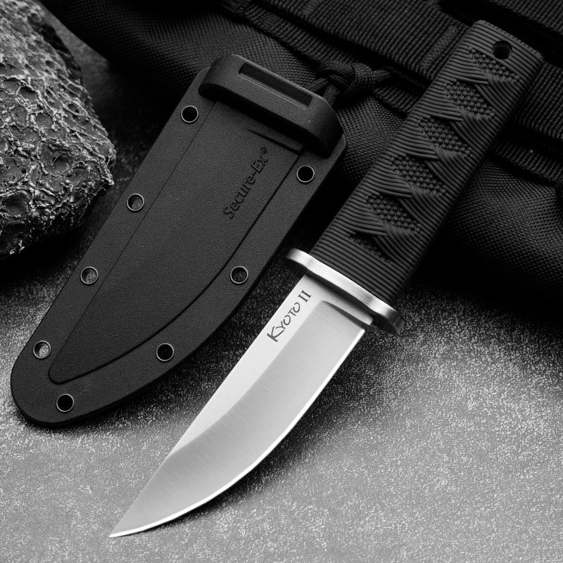 A small knife, a life-saving knife in the wilderness