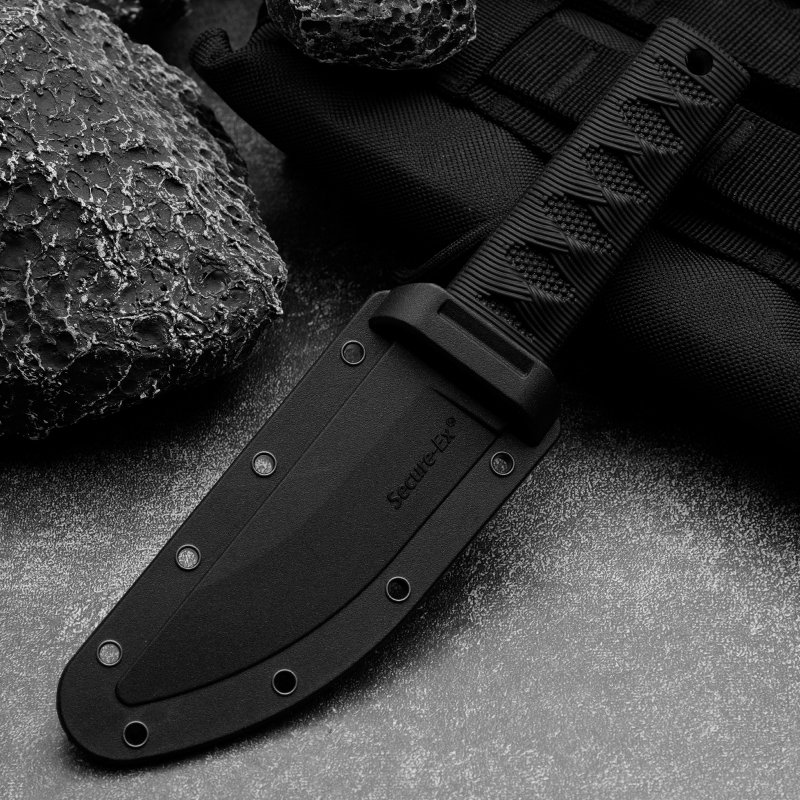 A small knife, a life-saving knife in the wilderness