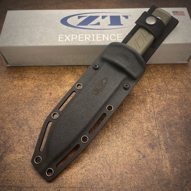 zero error zt0006 multi-purpose field search knife with high-manganese steel stainless steel