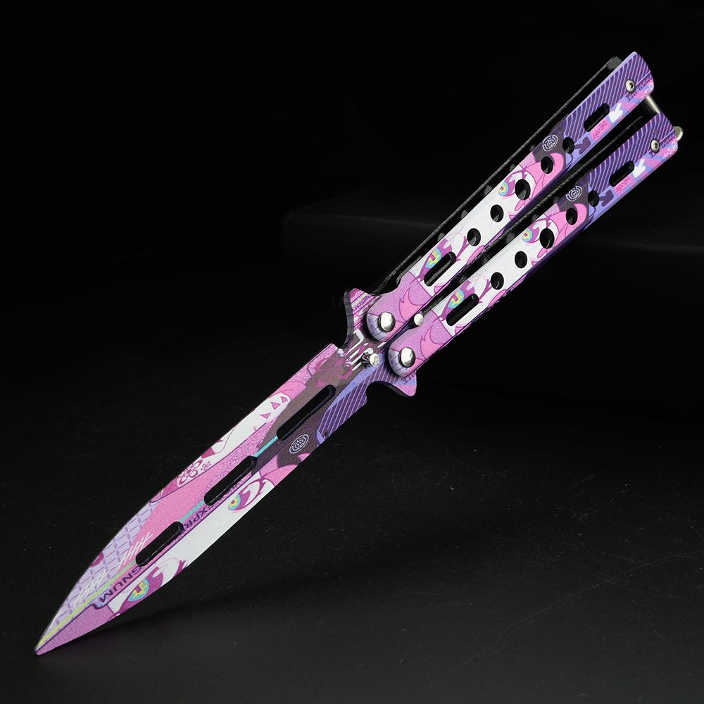 the safety butterfly knife's classic csgo folding exercise