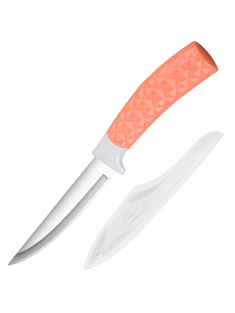 The stainless steel belt and a fruit knife for the family to wear a guacamole for the students in the dorm with a sharp blade