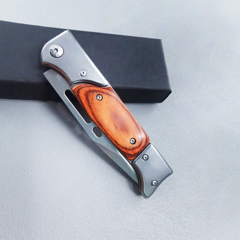 Home with a fruit knife