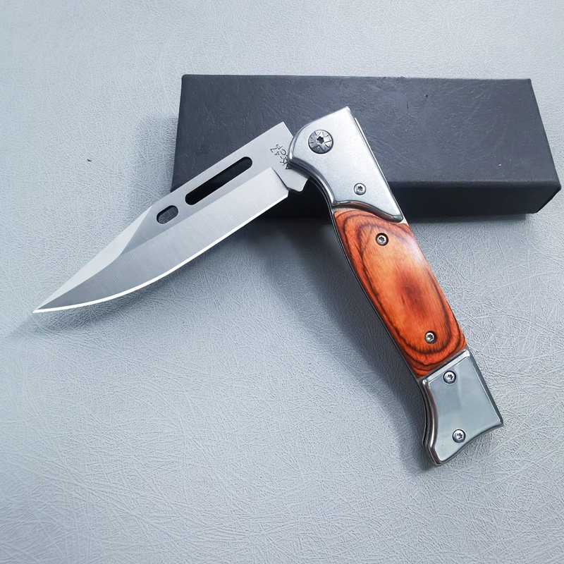 Home with a fruit knife