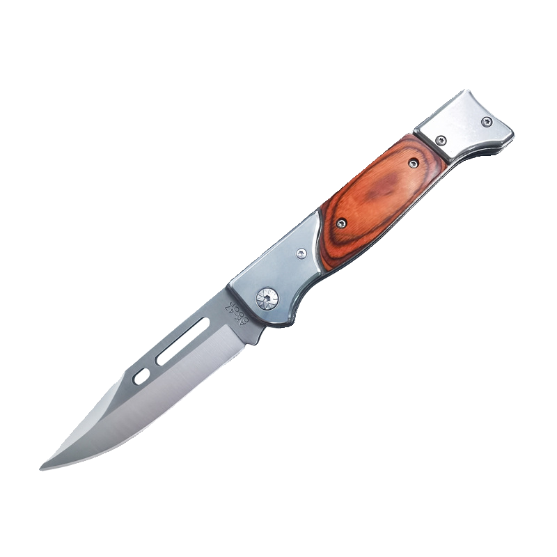 Home with a fruit knife