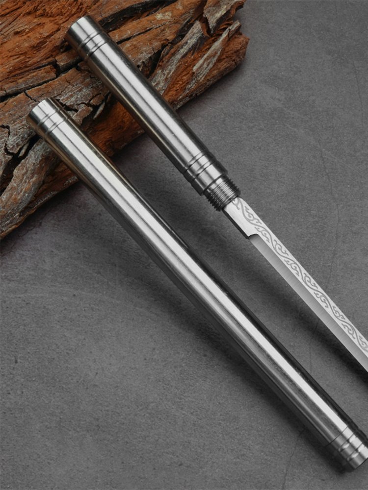 High-strength one-size-sized tea knife in the kitchen, with a staggered fruit cutter and a rusty melon
