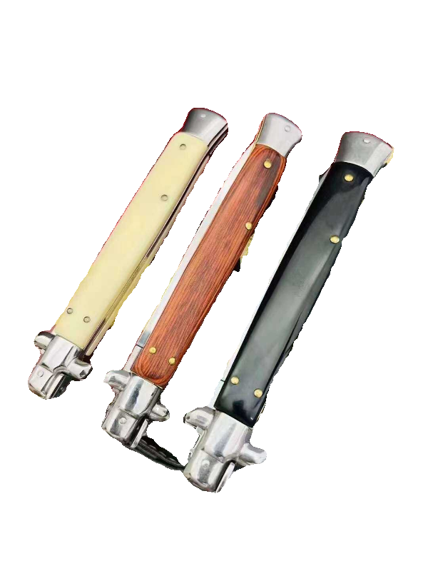 THE MAFIA HAS 13-INCH AKCS WITH A FOLDING KNIFE TO DEFEND THEMSELVES FROM THE OUTSIDE