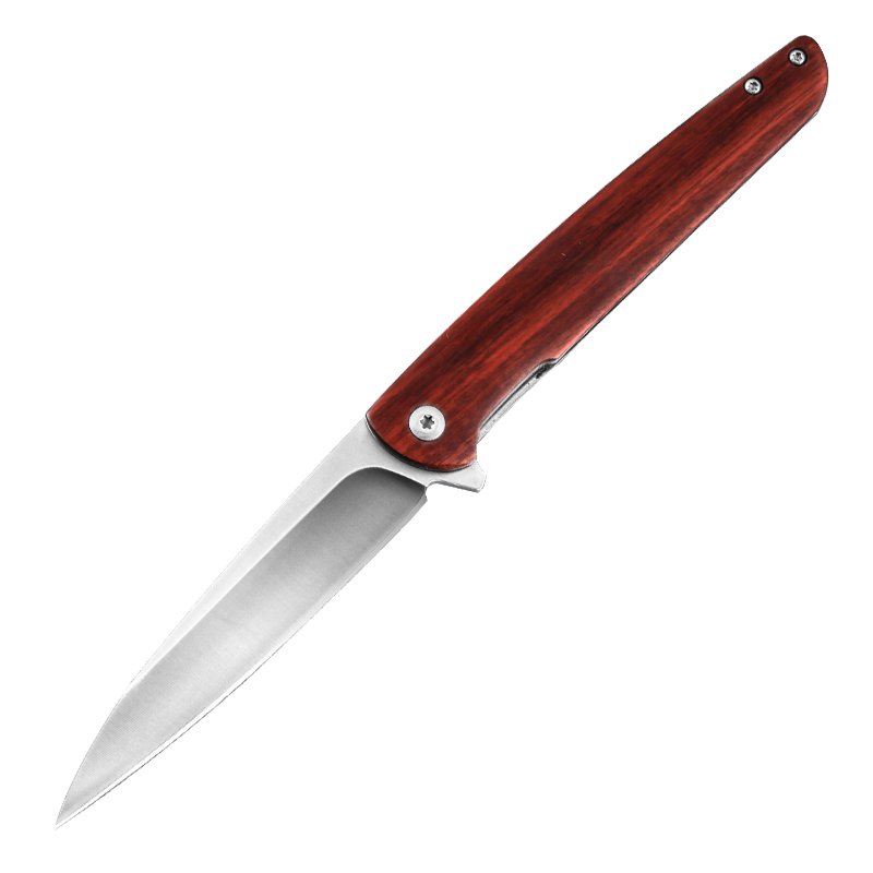 A sharp folding of a fruit knife and a Japanese knife with a high-heavy knife and an outside knife