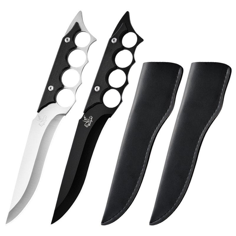 Herdsmen's outside knife runs a camping camp with a knife to fish with