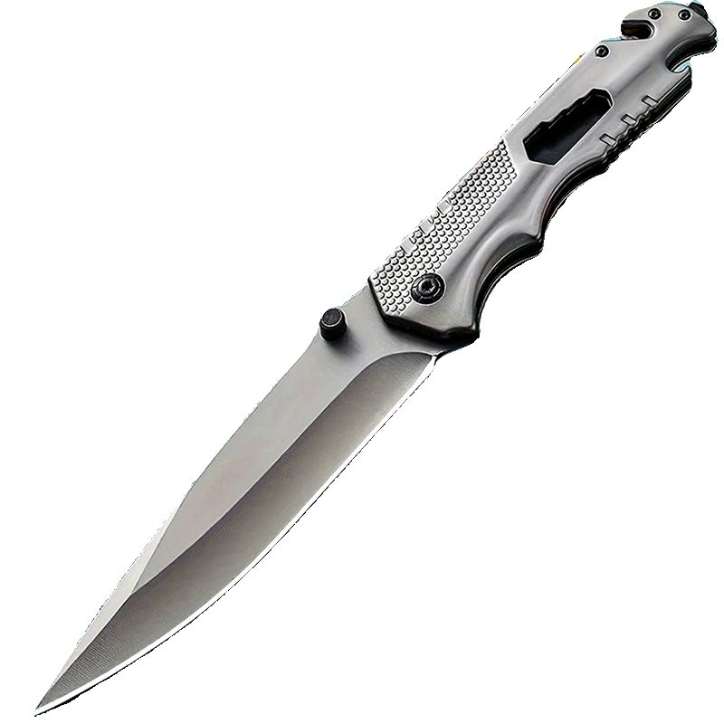 A steel knife folded with a cold weapon, a fruit knife and a guacamole knife