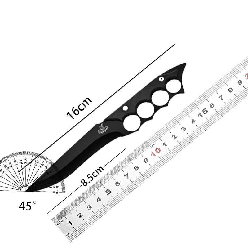 The camping knife from the wild camping knife, a high-strength small knife, and a single knife from the outside