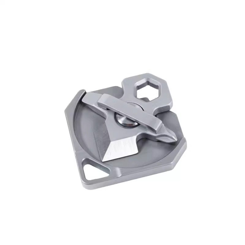 The titanium alloy carries an outdoor multipurpose screwdriver