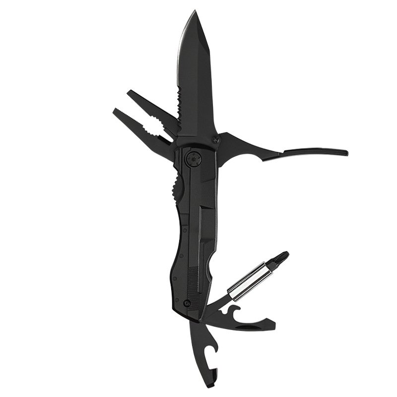 A multi-purpose open camp with a single knife tortoise and a bandit tortilla for life