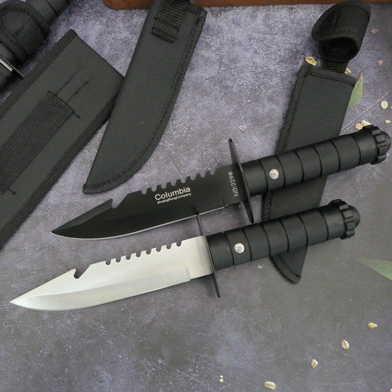Super-scratched outdoor blades, fruit-scratches camping springs, home with a black and cool portable knife